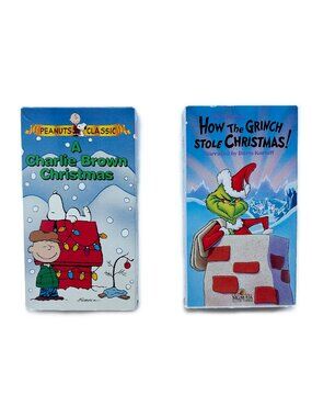 Vintage Christmas VHS movies
